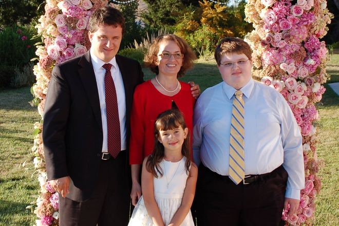 Ghinescu Family at Pastor Consecration, 2013