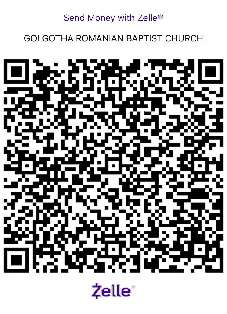 Zelle QR code for Golgotha Romanian Baptist Church